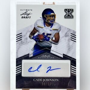 Cade Johnson Sticker Auto RC